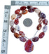 Botswana Genuine Sterling Silver Bead Necklace RX114780